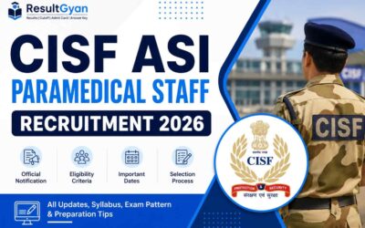 CISF ASI Paramedical Staff Recruitment 2026
