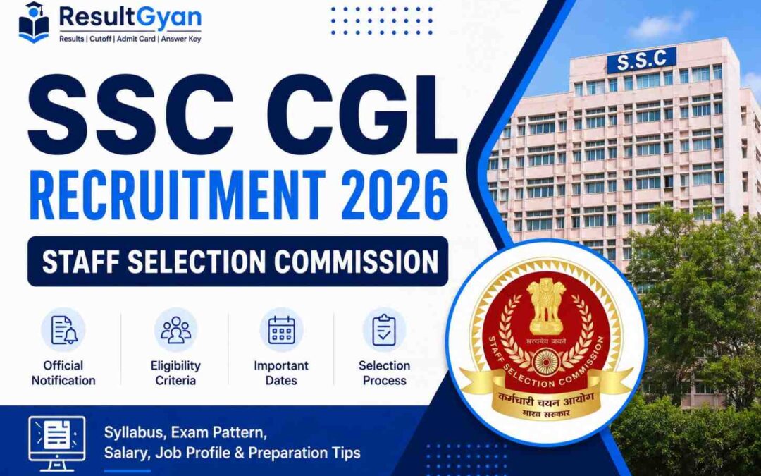 SSC CGL Recruitment 2026