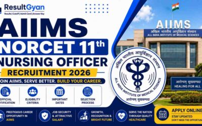 AIIMS NORCET 11th Nursing Officer Recruitment 2026