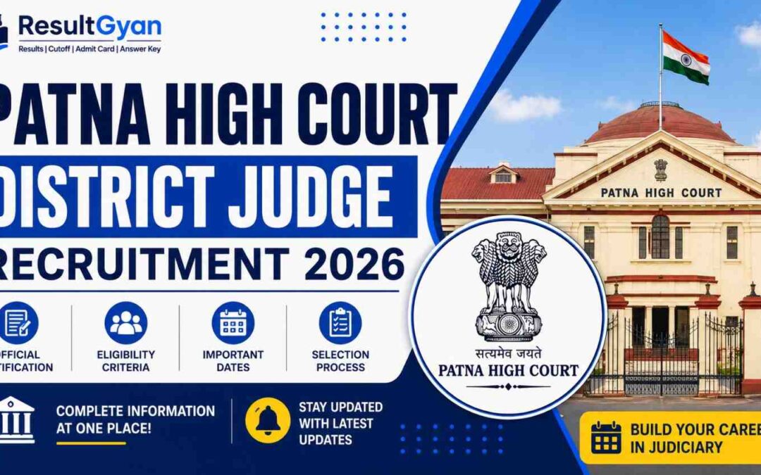 Patna High Court District Judge Recruitment 2026
