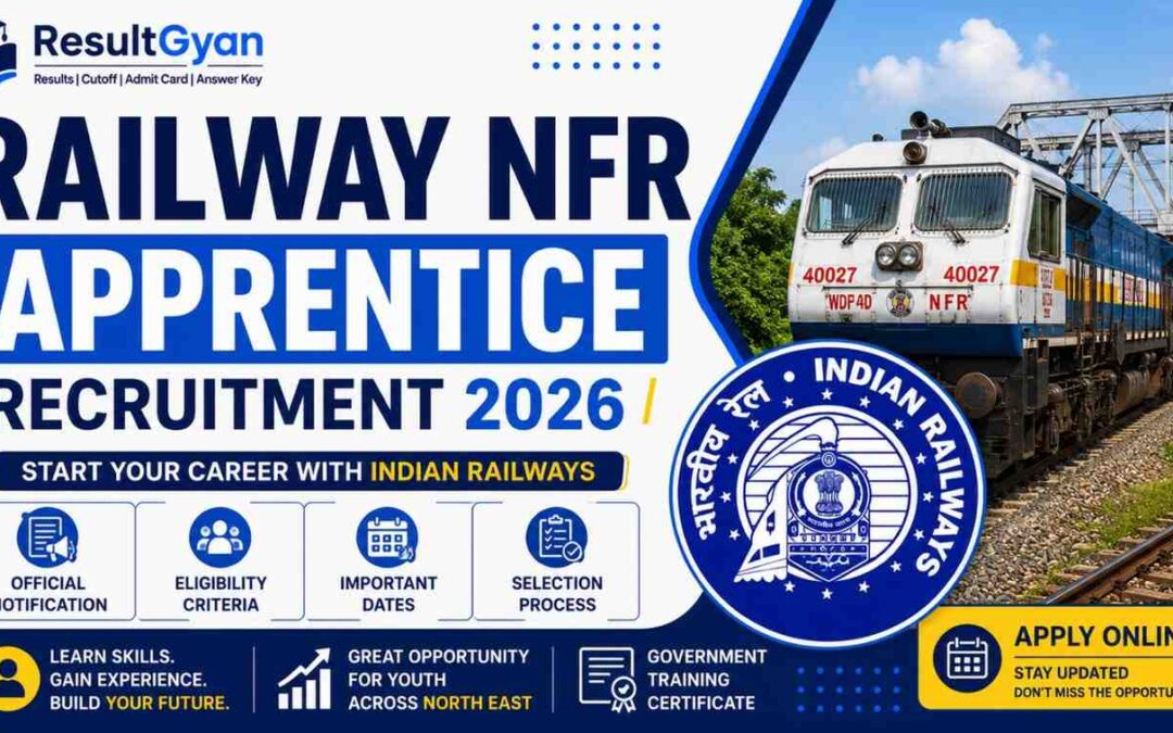Railway NFR Apprentice Recruitment 2026