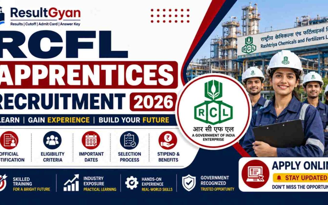 RCFL Apprentices Recruitment 2026